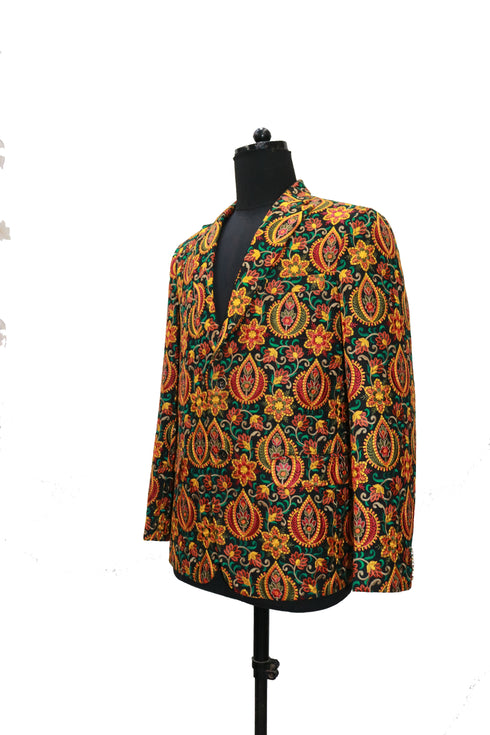 Daisy Chain Embroidered Blazer